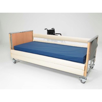 Cotside Two Rail Bumper with Net Window - Hook and Loop Fastening 180cm