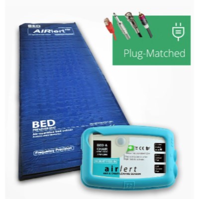 Airlert Bed Pressure Mat - Plug Matched